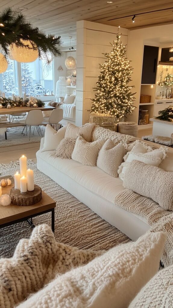 Scandinavian design, with its emphasis on simplicity and functionality, continues to be a favorite this holiday season. The 2024 approach to Christmas decor includes pared-back, minimalist setups